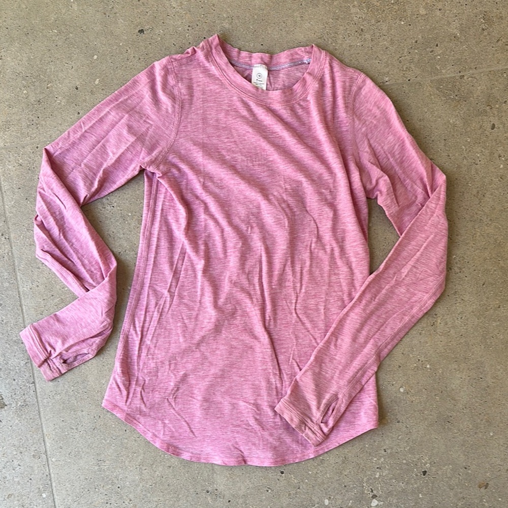 Lululemon Ivivva Long Sleeve Girl's Top size 10
